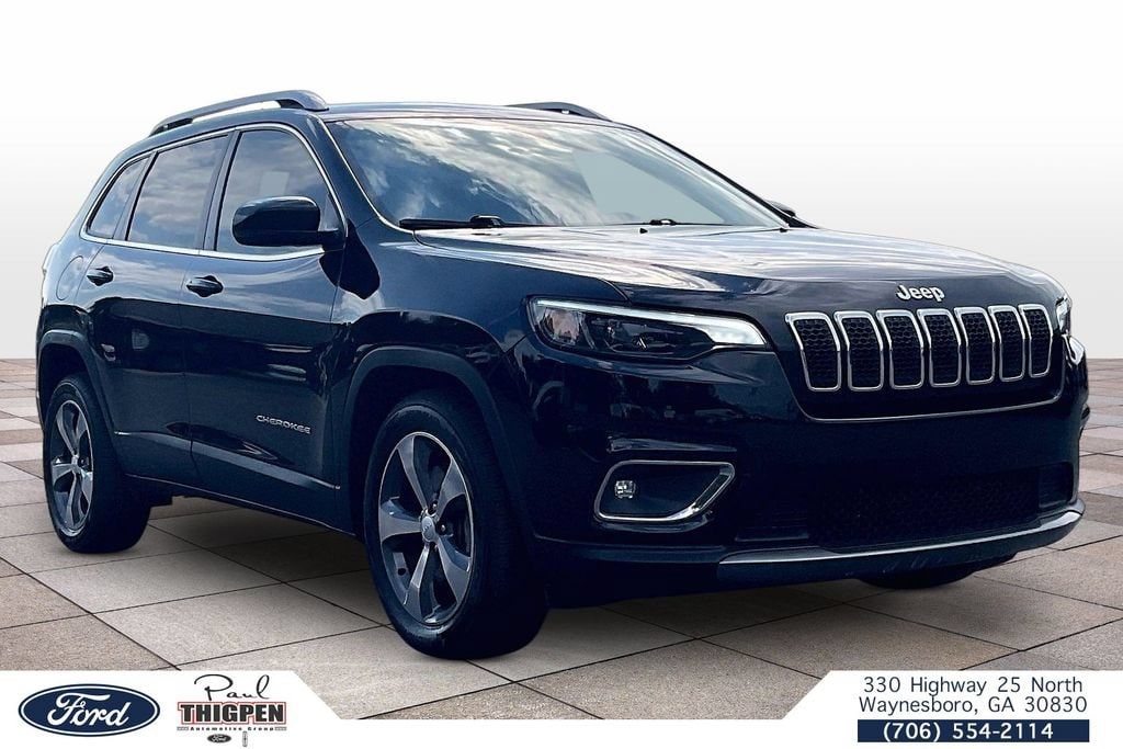 Certified 2019 Jeep Cherokee Limited with VIN 1C4PJLDX5KD111398 for sale in Waynesboro, GA