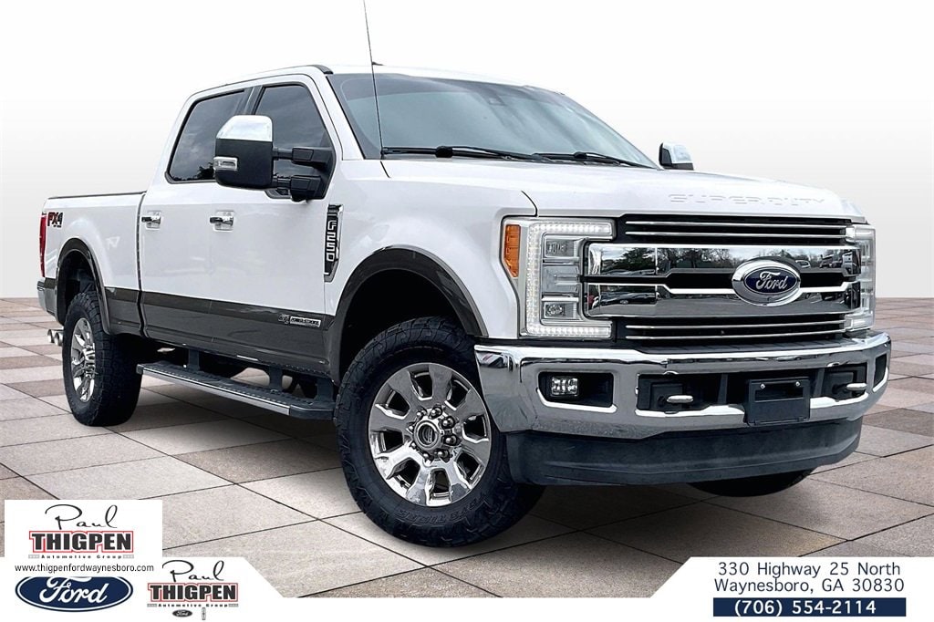 Certified 2017 Ford Super Duty F-250 SRW Lariat Truck Crew Cab