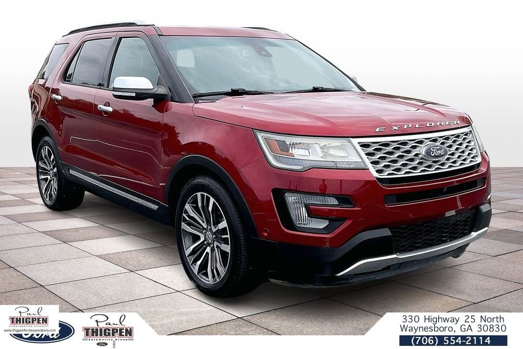 Certified 2016 Ford Explorer Platinum SUV