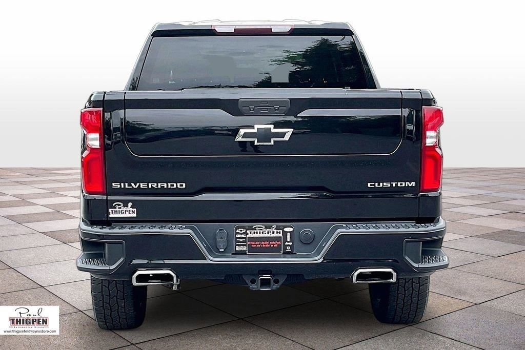 Certified 2021 Chevrolet Silverado 1500 Custom Trail Boss Truck Crew Cab