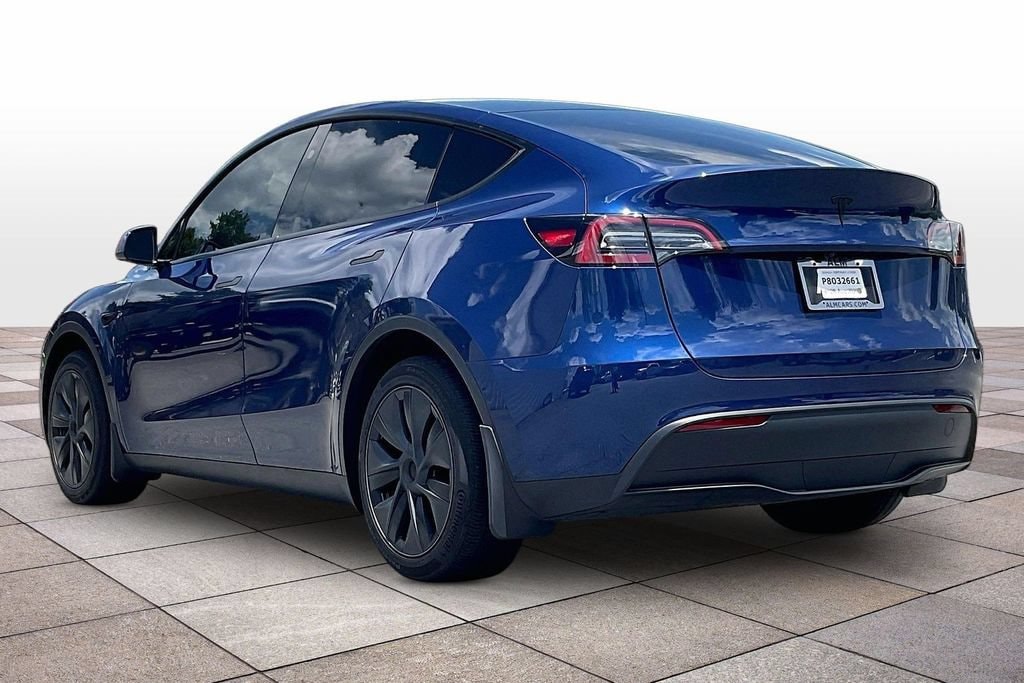 Used 2025 Tesla Model Y Long Range with VIN 7SAYGDED6SA375820 for sale in Waynesboro, GA