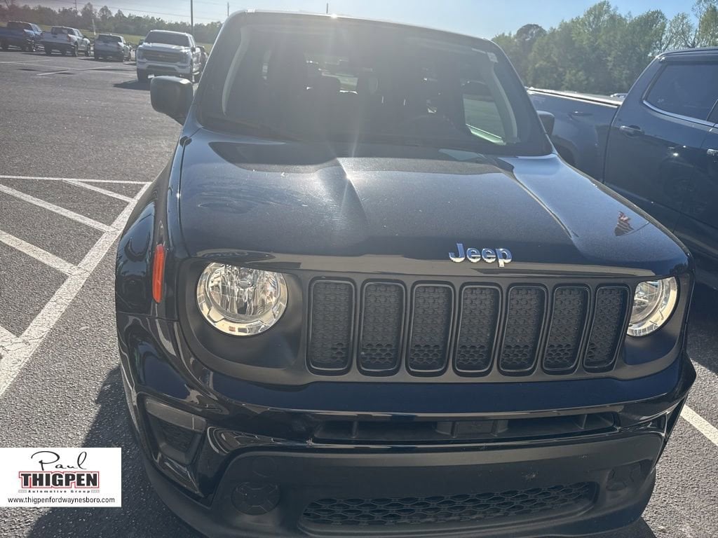 Certified 2020 Jeep Renegade Jeepster with VIN ZACNJAAB8LPL77051 for sale in Waynesboro, GA