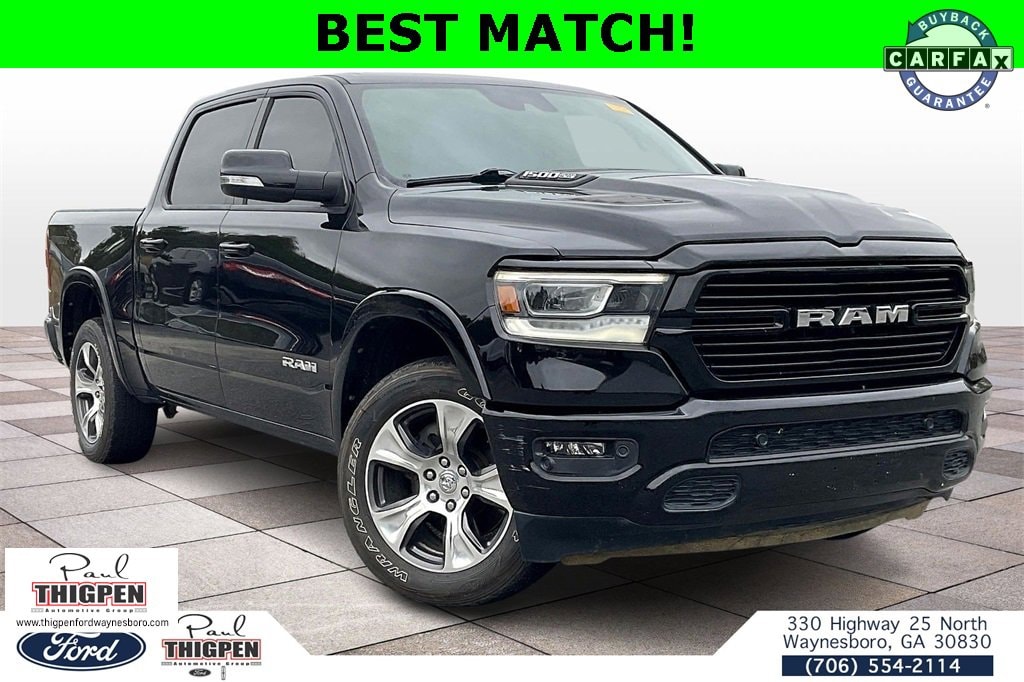 Certified 2022 Ram 1500 Laramie Truck Crew Cab