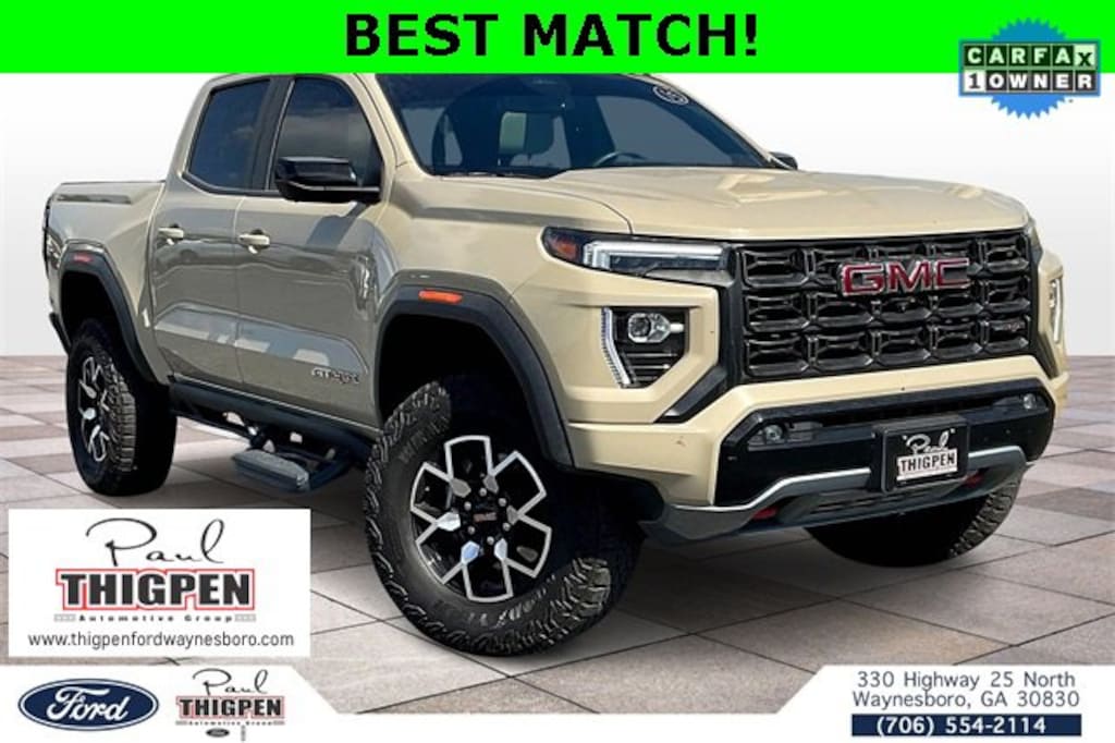 Certified 2023 GMC Canyon 4WD AT4X Truck Crew Cab