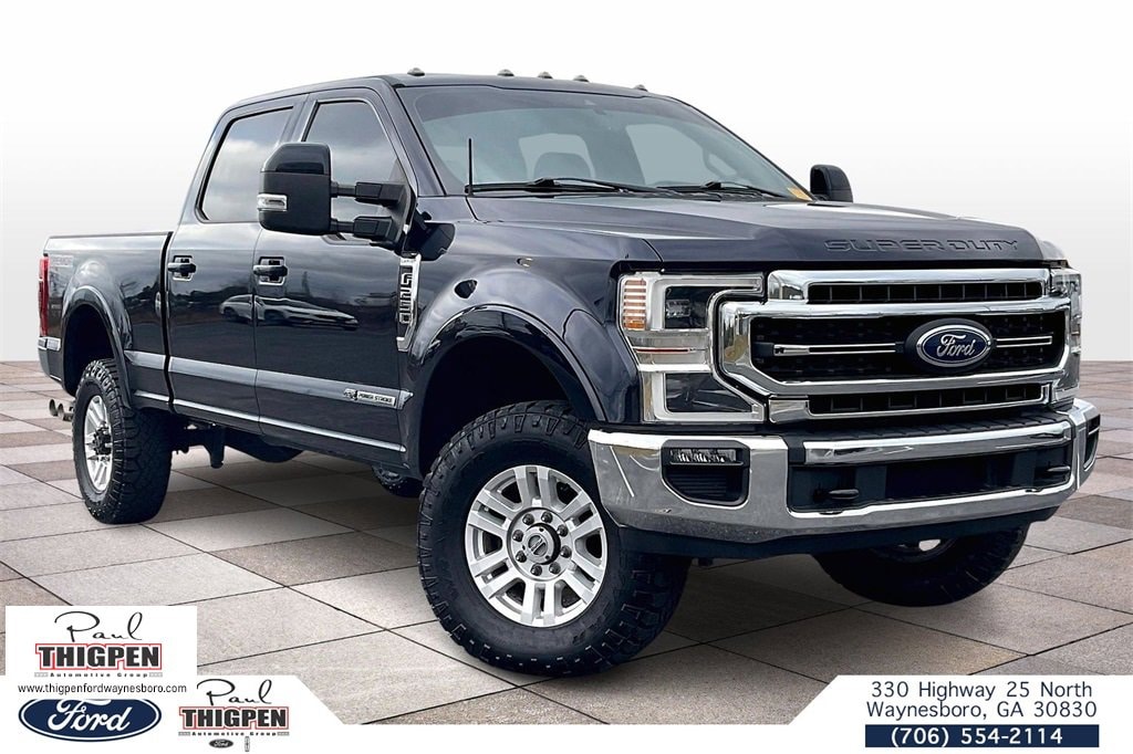 Certified 2021 Ford Super Duty F-250 SRW LARIAT Truck Crew Cab