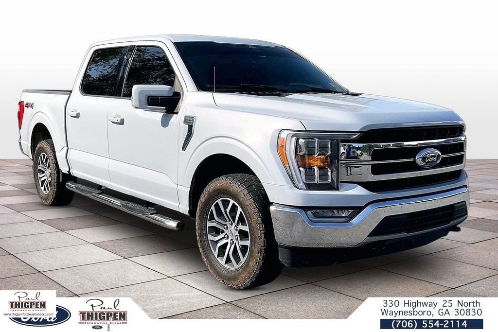 Certified 2021 Ford F-150 LARIAT Truck SuperCrew Cab