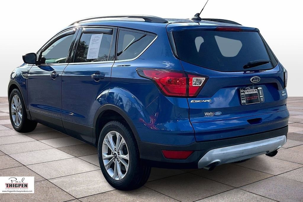 Certified 2019 Ford Escape SEL with VIN 1FMCU0HD4KUB47647 for sale in Waynesboro, GA