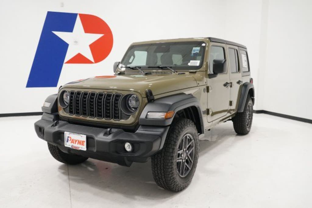 New 2026 Jeep Wrangler 4-DOOR SPORT S Sport Utility