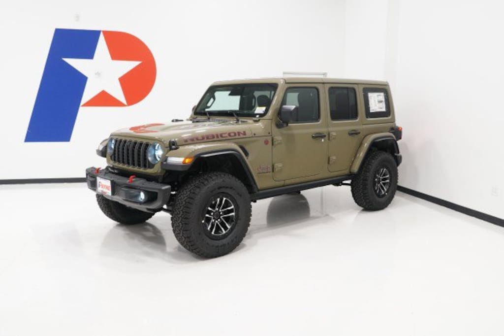 New 2026 Jeep Wrangler 4-DOOR RUBICON X Sport Utility
