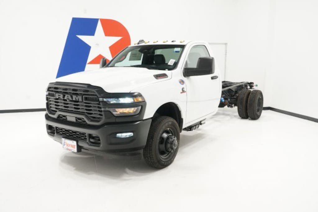 New 2025 Ram 3500 Chassis Cab 3500 TRADESMAN CHASSIS REGULAR CAB 4X4 84' CA Pickup