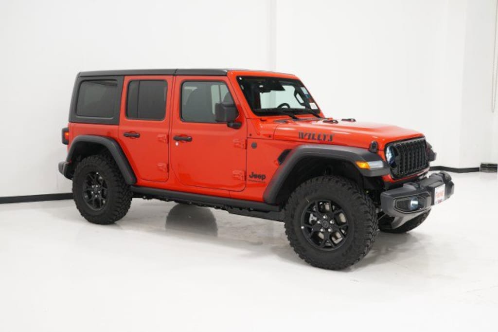 New 2026 Jeep Wrangler 4-DOOR WILLYS Sport Utility