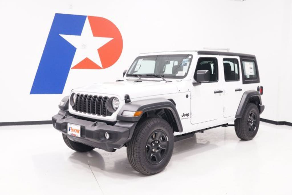 New 2026 Jeep Wrangler 4-DOOR SPORT Sport Utility