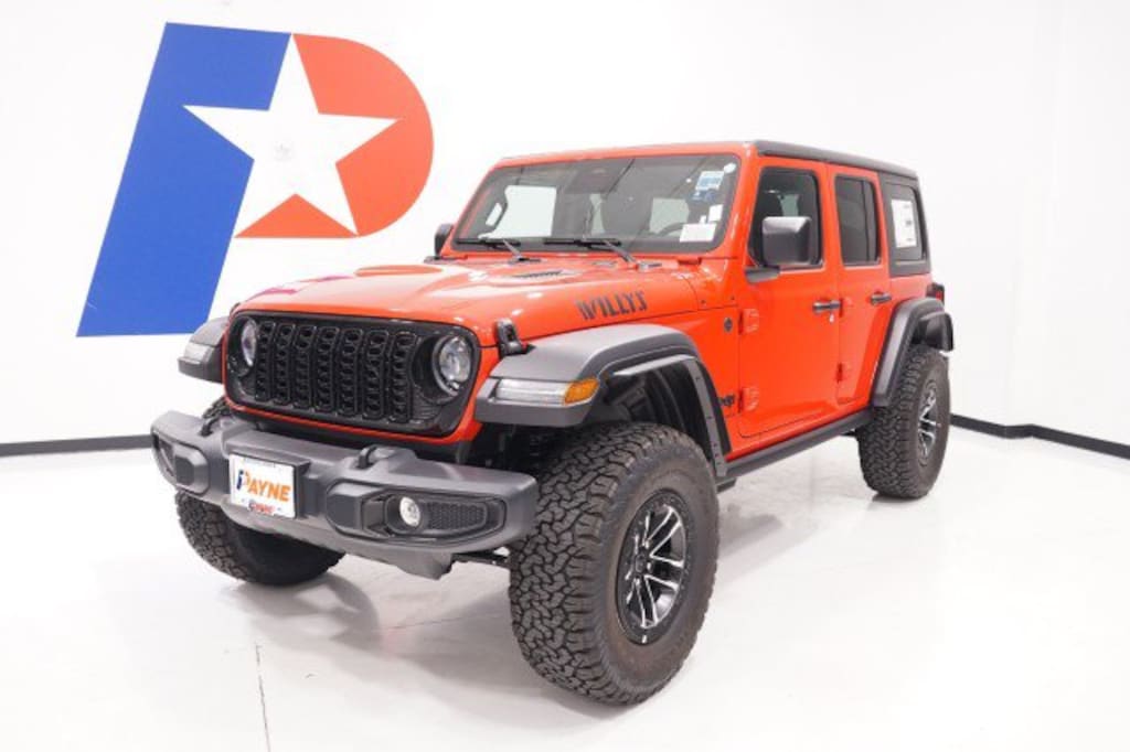 New 2026 Jeep Wrangler 4-DOOR WILLYS Sport Utility