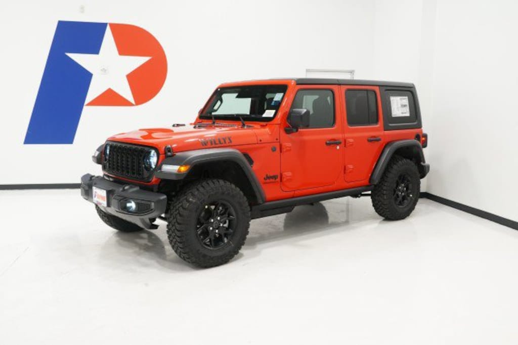 New 2026 Jeep Wrangler 4-DOOR WILLYS Sport Utility