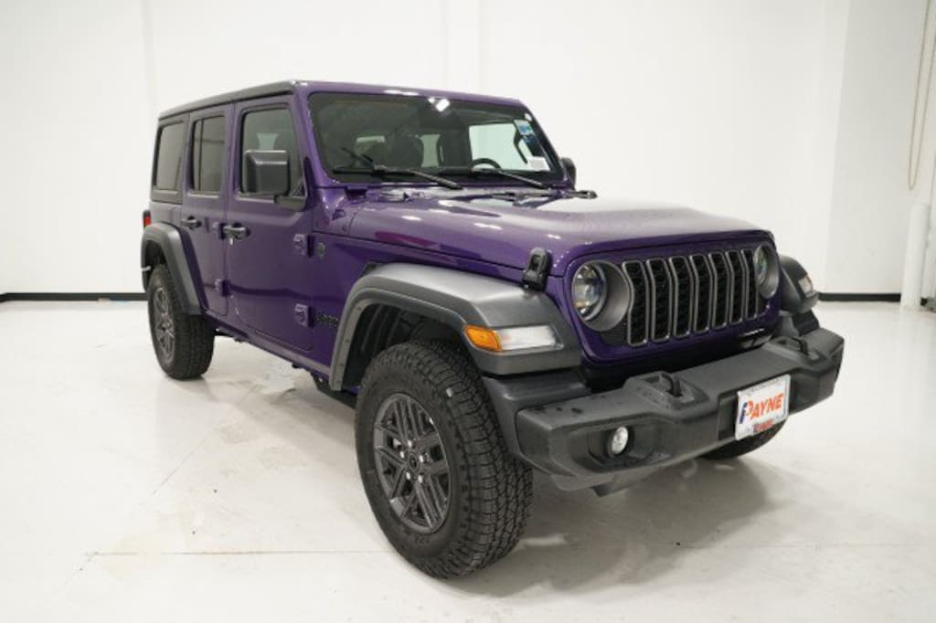 New 2026 Jeep Wrangler 4-DOOR SPORT S Sport Utility