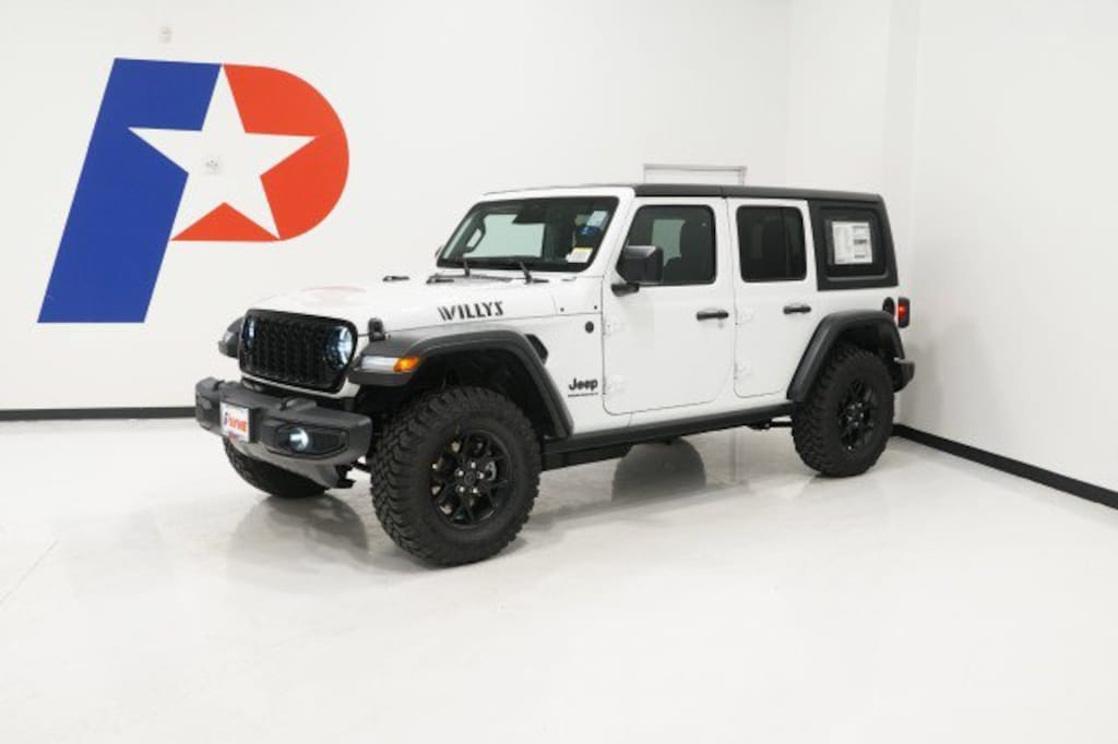 New 2026 Jeep Wrangler 4-DOOR WILLYS Sport Utility