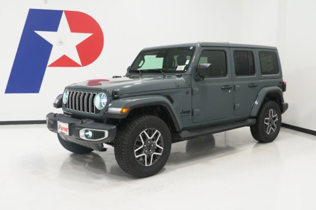 New 2026 Jeep Wrangler 4-DOOR SAHARA Sport Utility