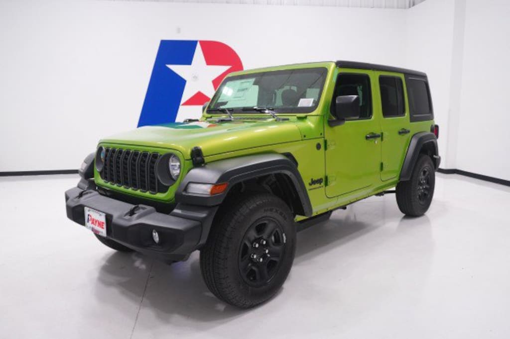 New 2026 Jeep Wrangler 4-Door Sport Sport Utility
