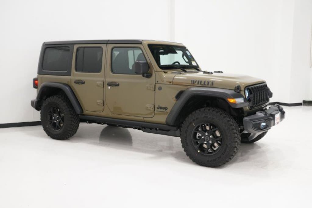 New 2026 Jeep Wrangler 4-DOOR WILLYS Sport Utility