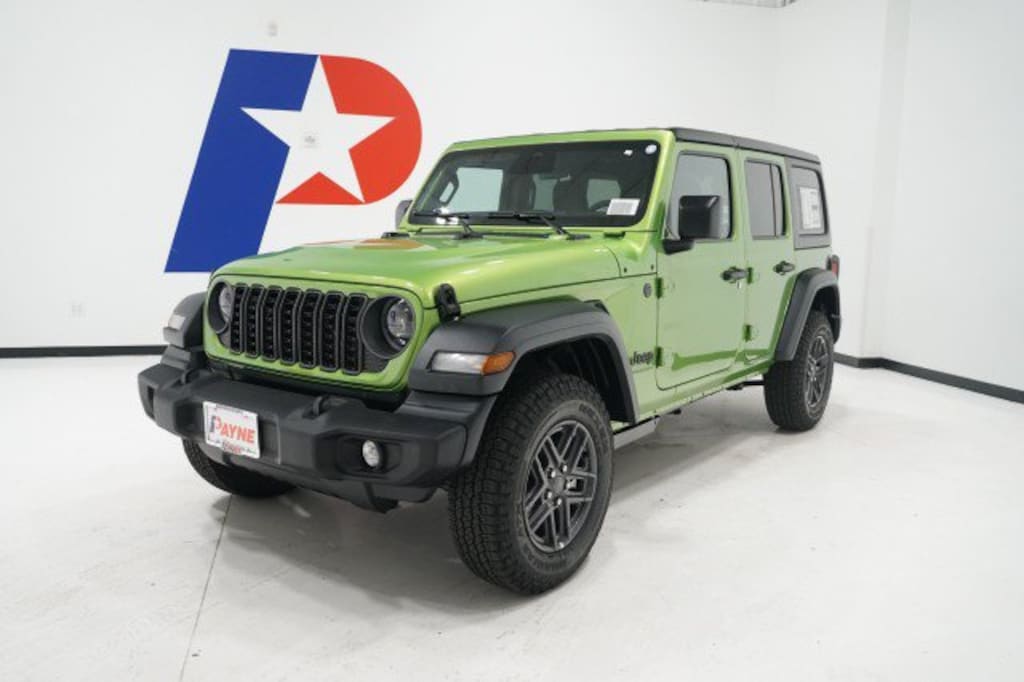 New 2026 Jeep Wrangler 4-DOOR SPORT S Sport Utility