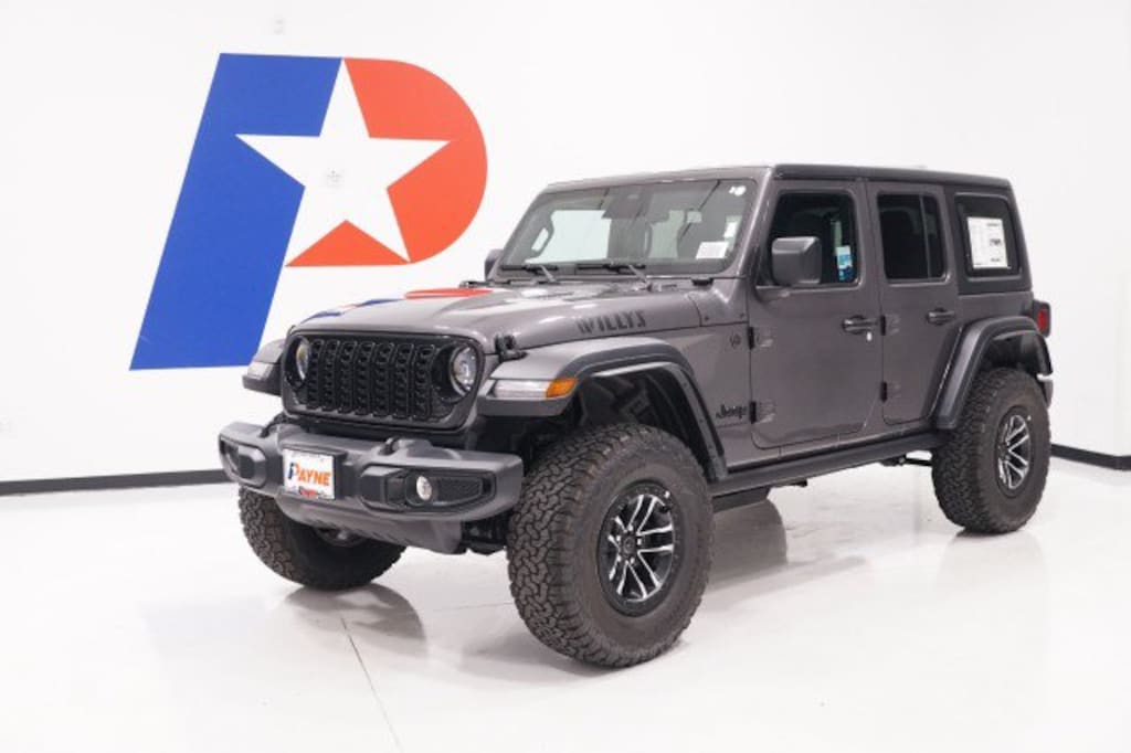 New 2026 Jeep Wrangler 4-DOOR WILLYS Sport Utility