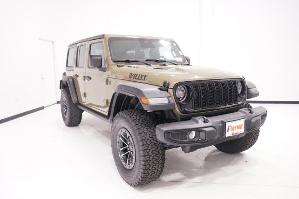 New 2026 Jeep Wrangler 4-DOOR WILLYS Sport Utility