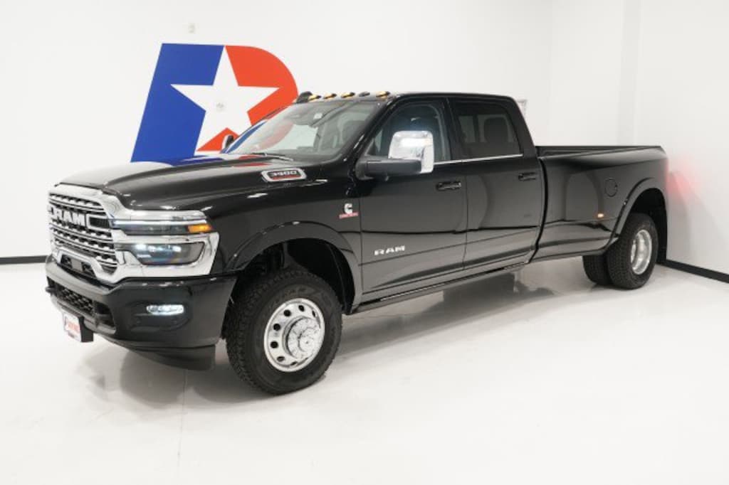 New 2025 Ram 3500 LIMITED LONGHORN CREW CAB 4X4 8' BOX Pickup