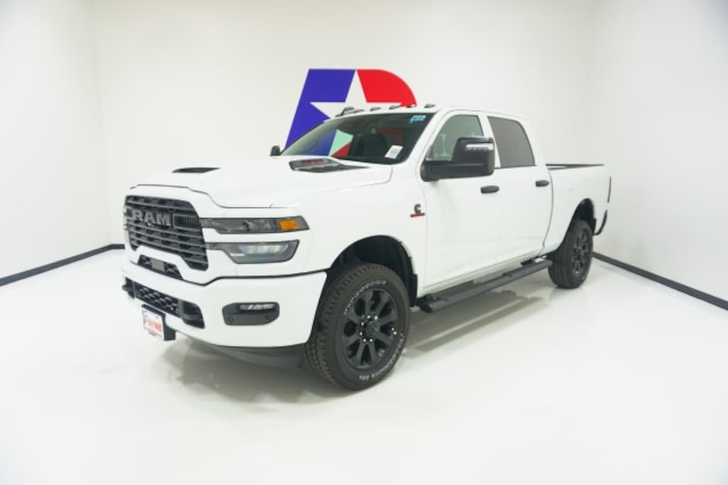 New 2026 Ram 2500 BLACK EXPRESS CREW CAB 4X4 6'4 BOX Pickup
