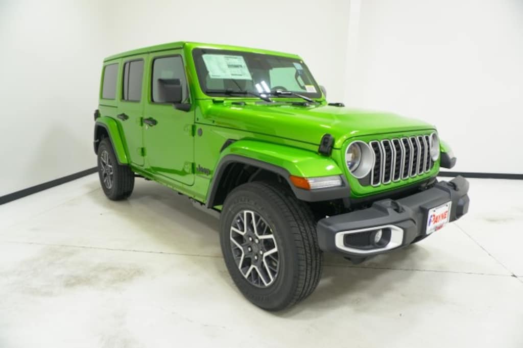 New 2026 Jeep Wrangler 4-DOOR SAHARA Sport Utility