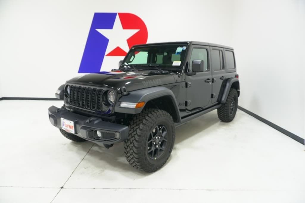 New 2026 Jeep Wrangler 4-DOOR WILLYS Sport Utility