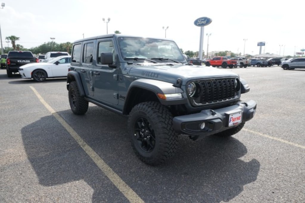 New 2026 Jeep Wrangler 4-DOOR WILLYS Sport Utility