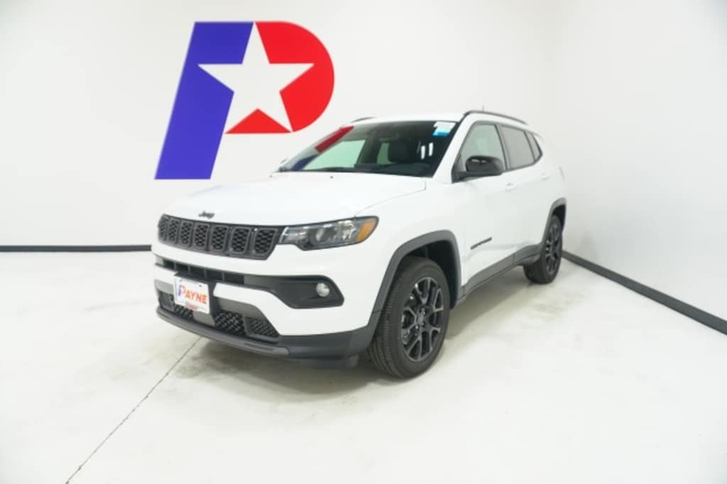 New 2026 Jeep Compass LATITUDE ALTITUDE 4X4 Sport Utility