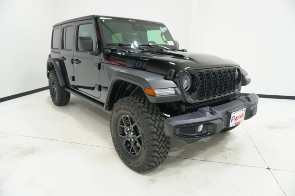 New 2026 Jeep Wrangler 4-DOOR WILLYS Sport Utility