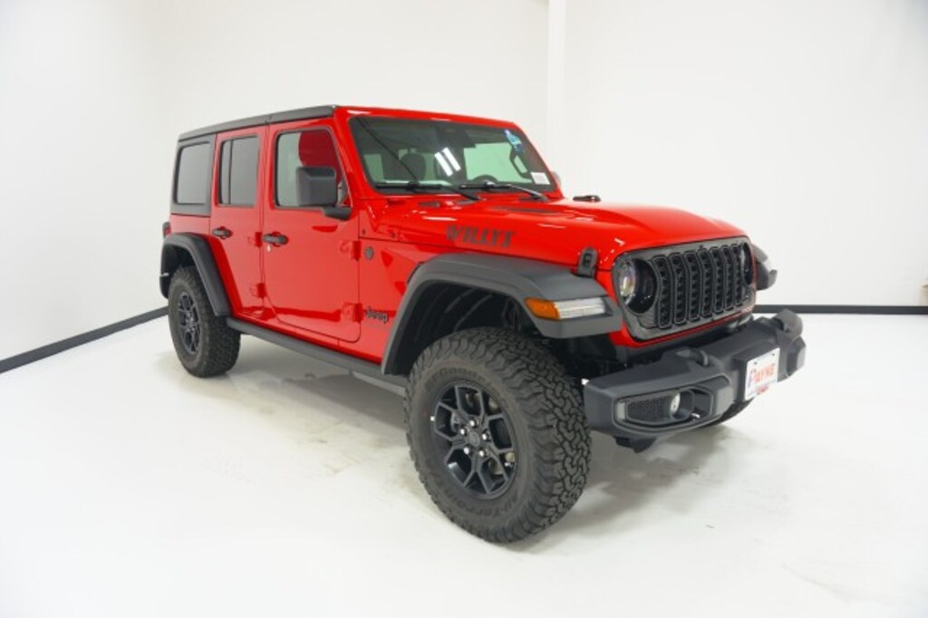 New 2026 Jeep Wrangler 4-DOOR WILLYS Sport Utility