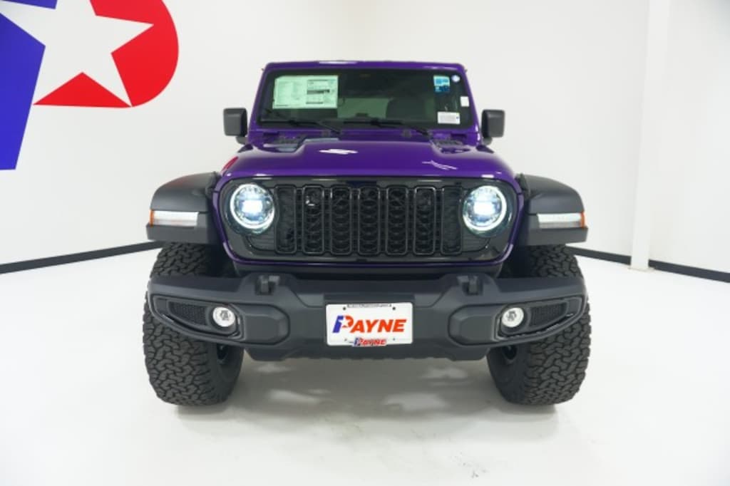 New 2026 Jeep Wrangler 4-DOOR WILLYS Sport Utility