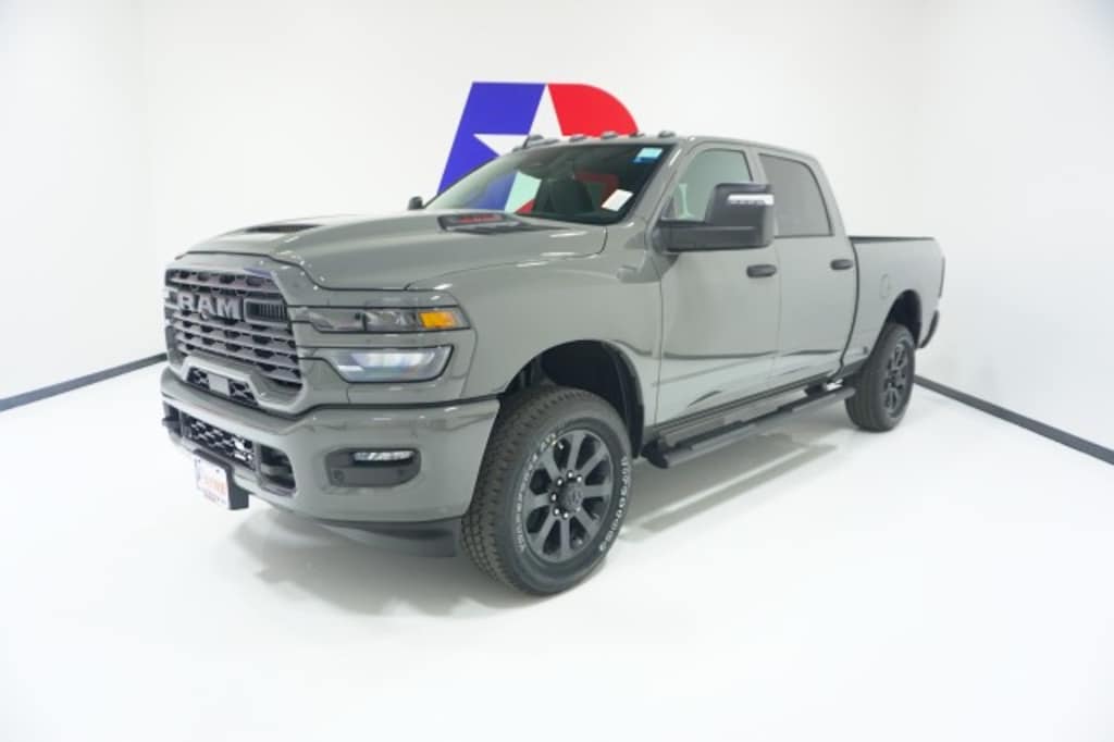 New 2026 Ram 2500 Black Express Crew Cab 4x4 6'4 Box Pickup