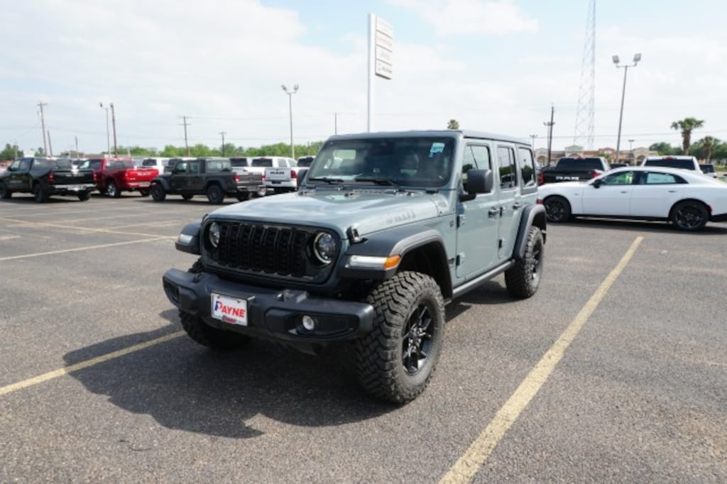 New 2026 Jeep Wrangler 4-DOOR WILLYS Sport Utility