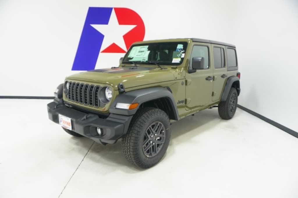 New 2026 Jeep Wrangler 4-DOOR SPORT S Sport Utility