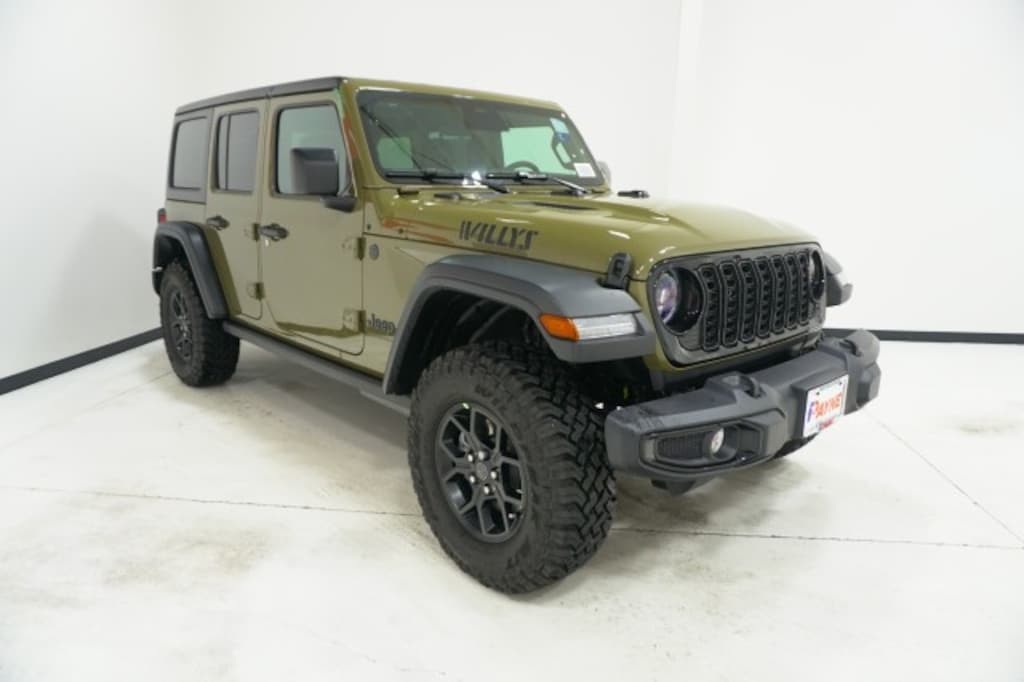 New 2026 Jeep Wrangler 4-DOOR WILLYS Sport Utility