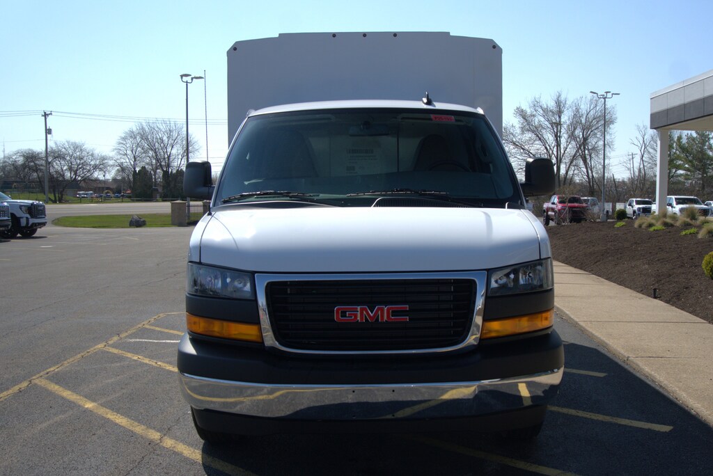 New 2025 GMC Savana Commercial Cutaway w/ Reading Aluminum CSV with Latchmatic and Tow Pk Van