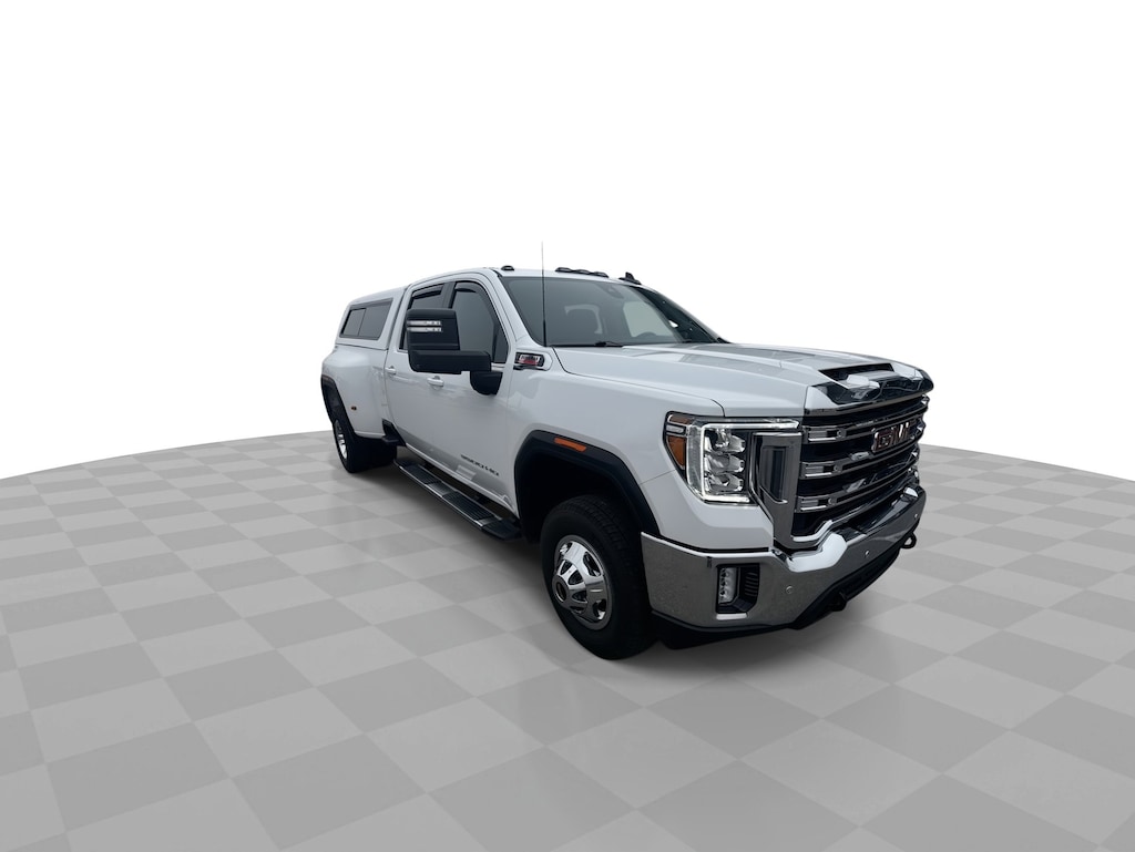 Used 2021 GMC Sierra 3500HD SLE 4WD DRW Crew Duramax w/ Driver Alert II & 5th 4WD Crew Cab 172 SLE