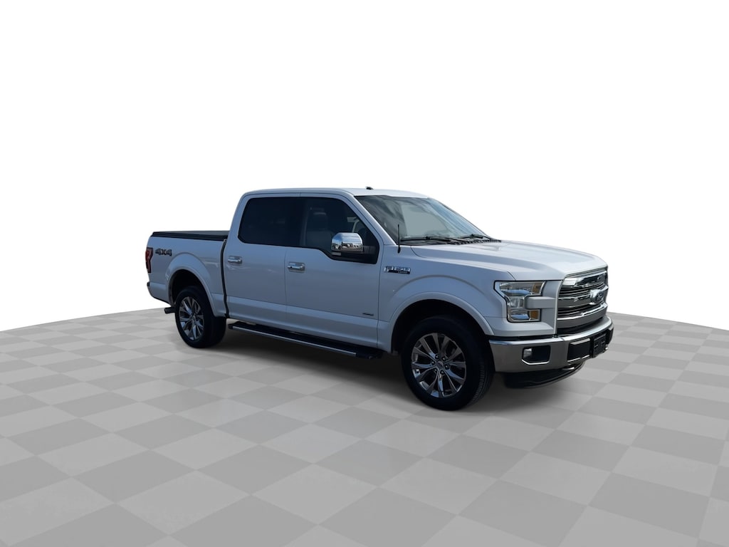 Used 2015 Ford F-150 Lariat 4WD Crew w/ Trailer Tow Pkg & Panoramic Moo 4WD SuperCrew 145 XLT