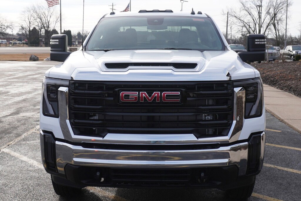New 2025 GMC Sierra 3500HD CC Pro 4x4 with 9 Knapheide Aluminum Service Body 4WD Crew Cab 177 WB, 60 CA Pro