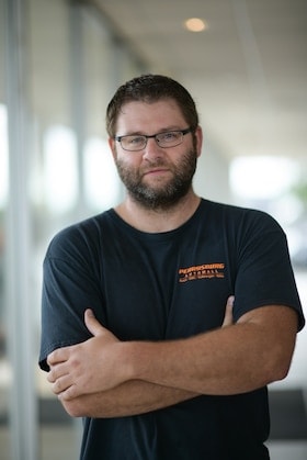 Staff member Jeff Schultz from ID_031392