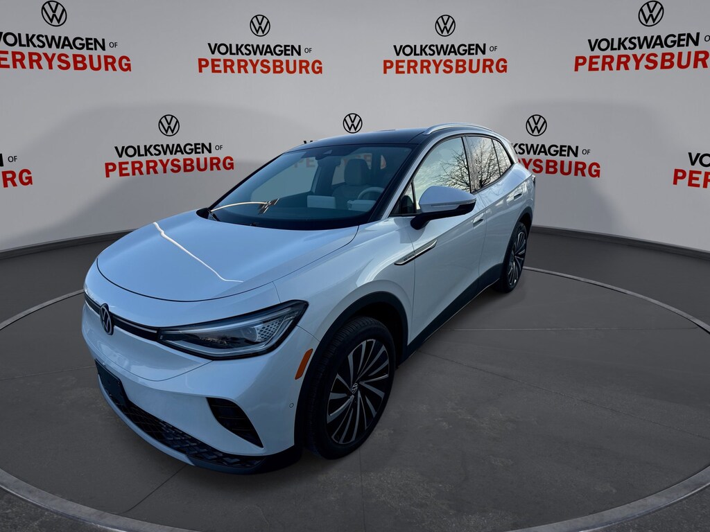 Used 2023 Volkswagen ID.4 AWD Pro S Plus w/ IQ Drive & Fixed Panoramic Glass Pro S Plus AWD w/SK On Battery & VW Sound