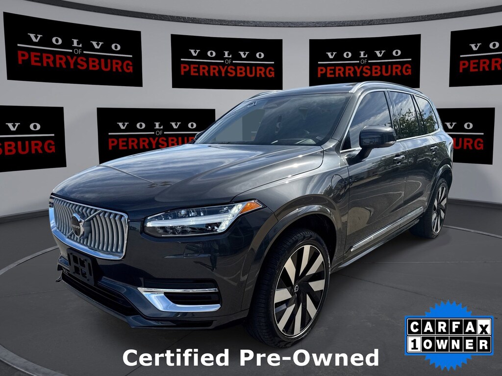 Used 2023 Volvo XC90 Recharge AWD Ultimate Bright Theme w/ Panoramic Moon T8 eAWD PHEV Ultimate Bright Theme 7P