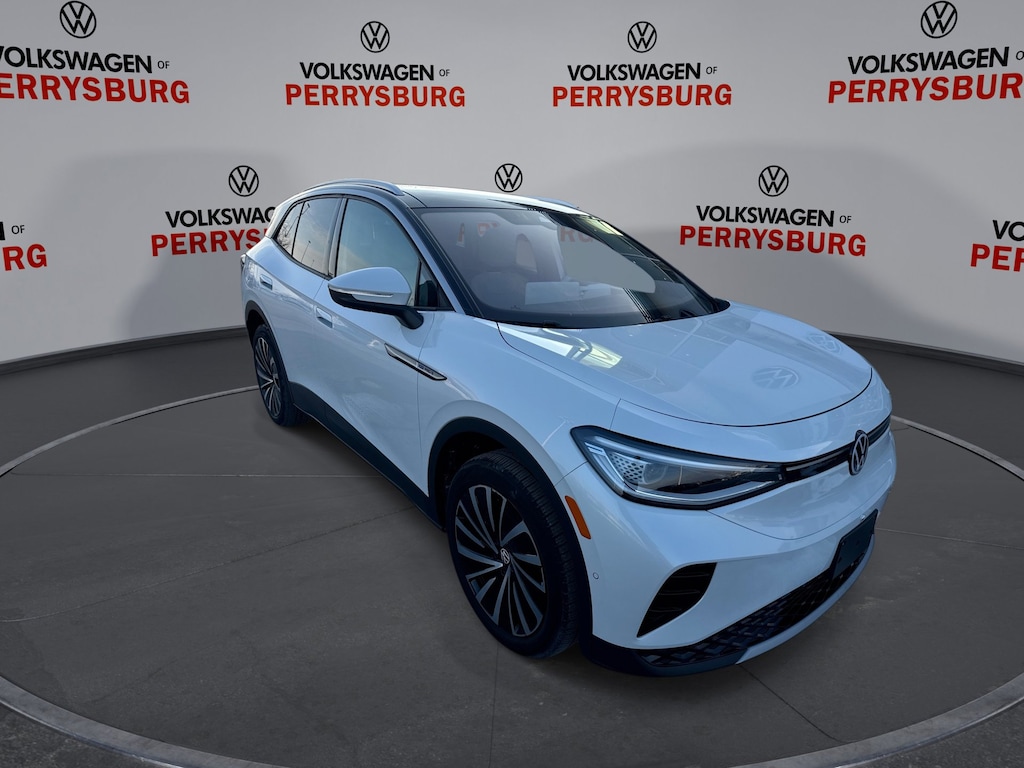 Used 2023 Volkswagen ID.4 AWD Pro S Plus w/ IQ Drive & Fixed Panoramic Glass Pro S Plus AWD w/SK On Battery & VW Sound