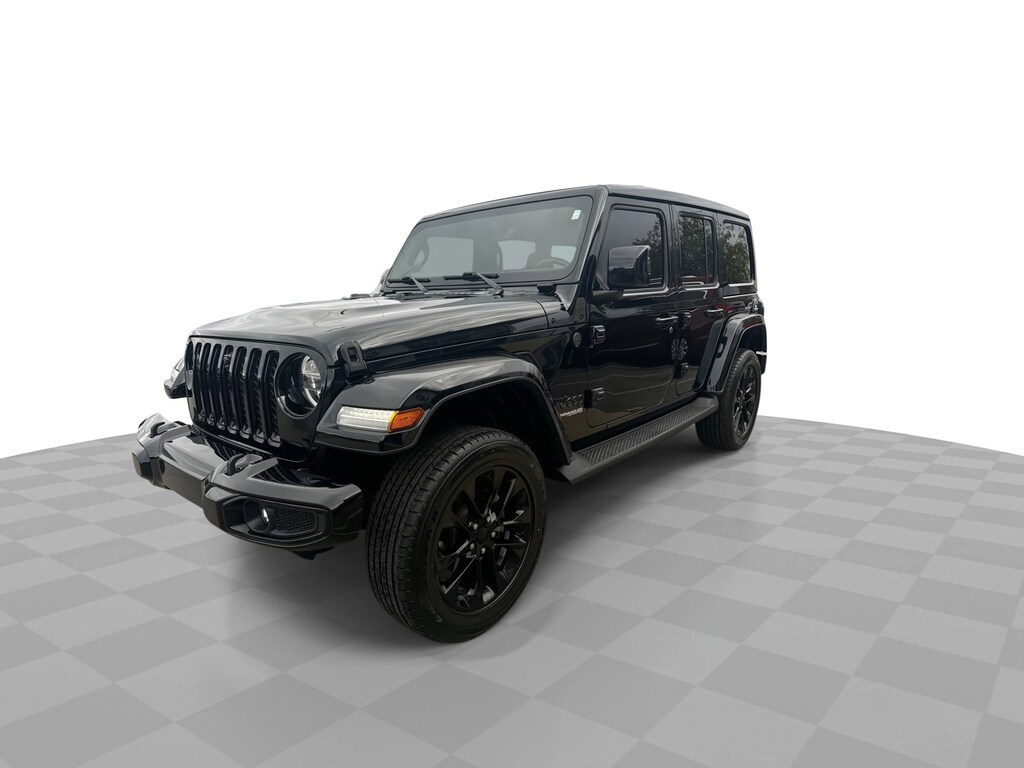 Used 2021 Jeep Wrangler Unlimited High Altitude 4WD Night Edition w/ Sky O Unlimited Sahara High Altitude 4x4