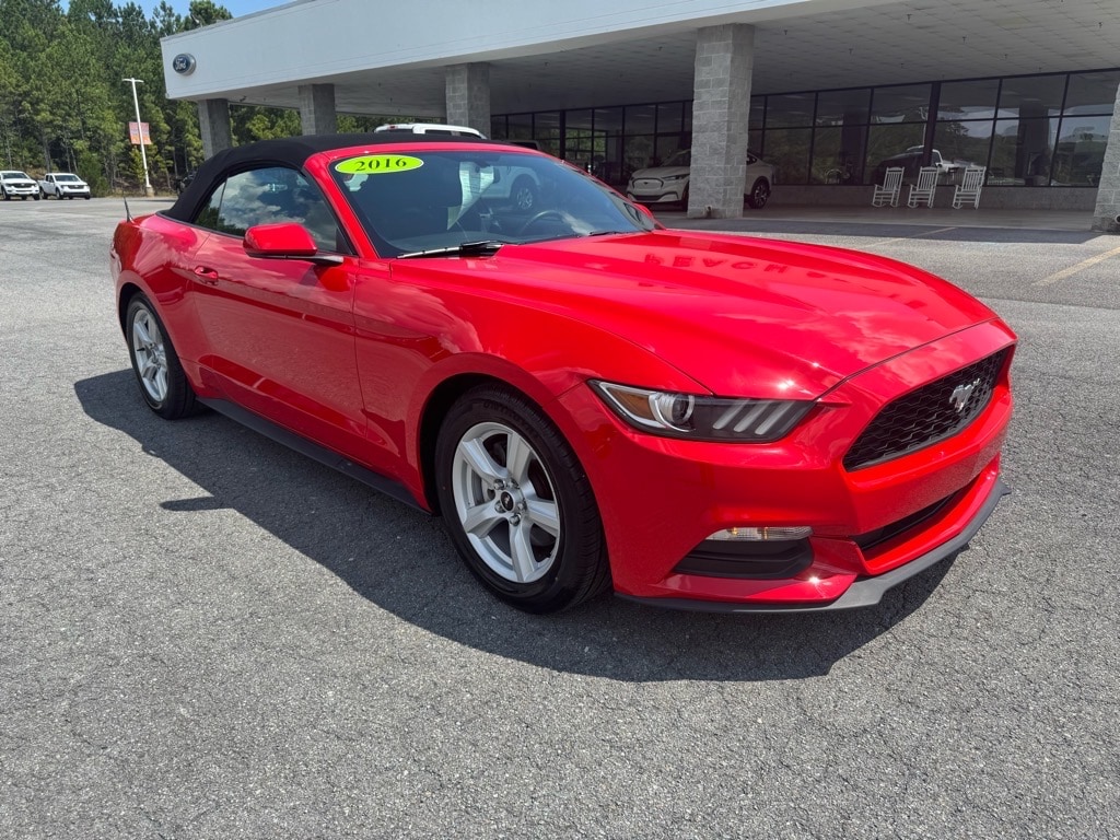 Used 2016 Ford Mustang V6 with VIN 1FATP8EM7G5301256 for sale in Cedartown, GA