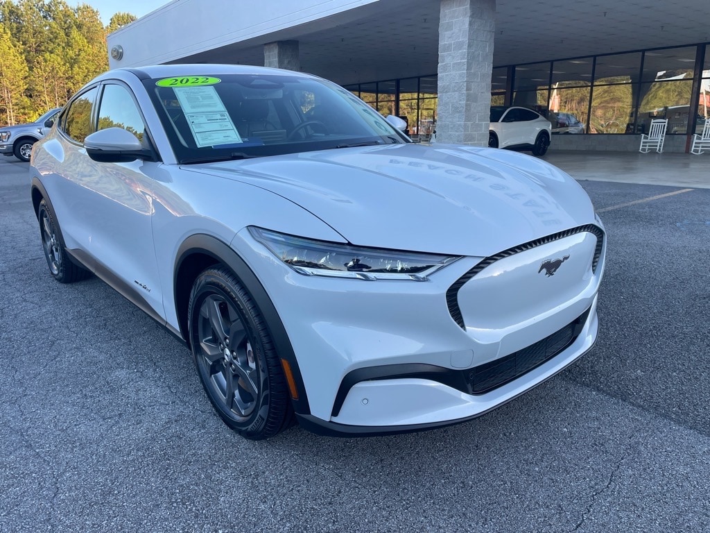Certified 2022 Ford Mustang Mach-E Select RWD with VIN 3FMTK1RM1NMA09843 for sale in Cedartown, GA